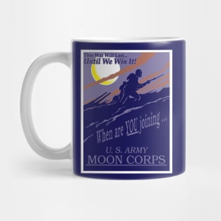 US Army Moon Corps Mug